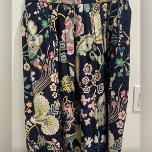 NWOT J. Crew floral cotton skirt, size 14